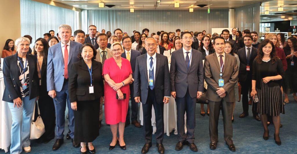Chinese Mission Introduces the International Organization for Mediation at the UN Office in Vienna